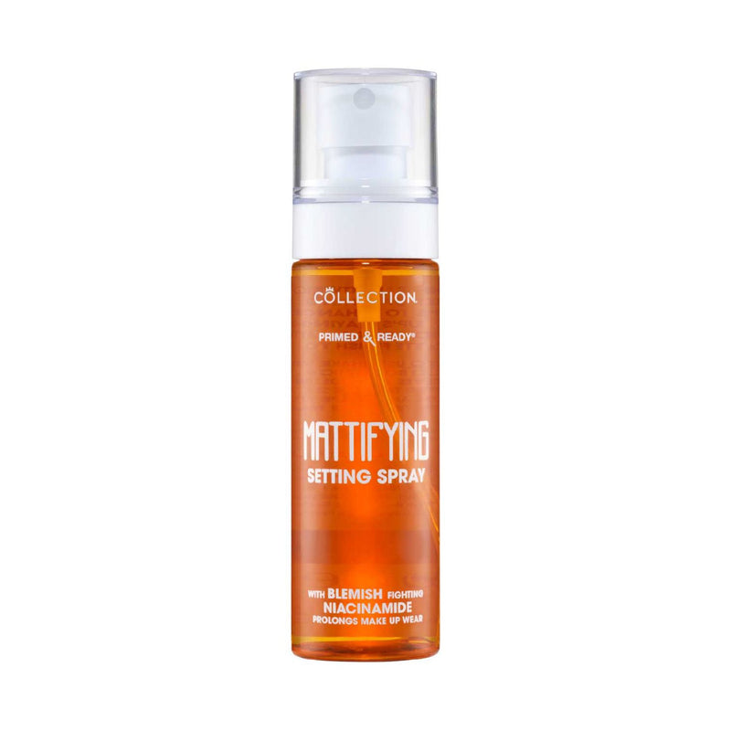Collection Primed & Ready Mattifying Setting Spray Makeup Finisher - British product