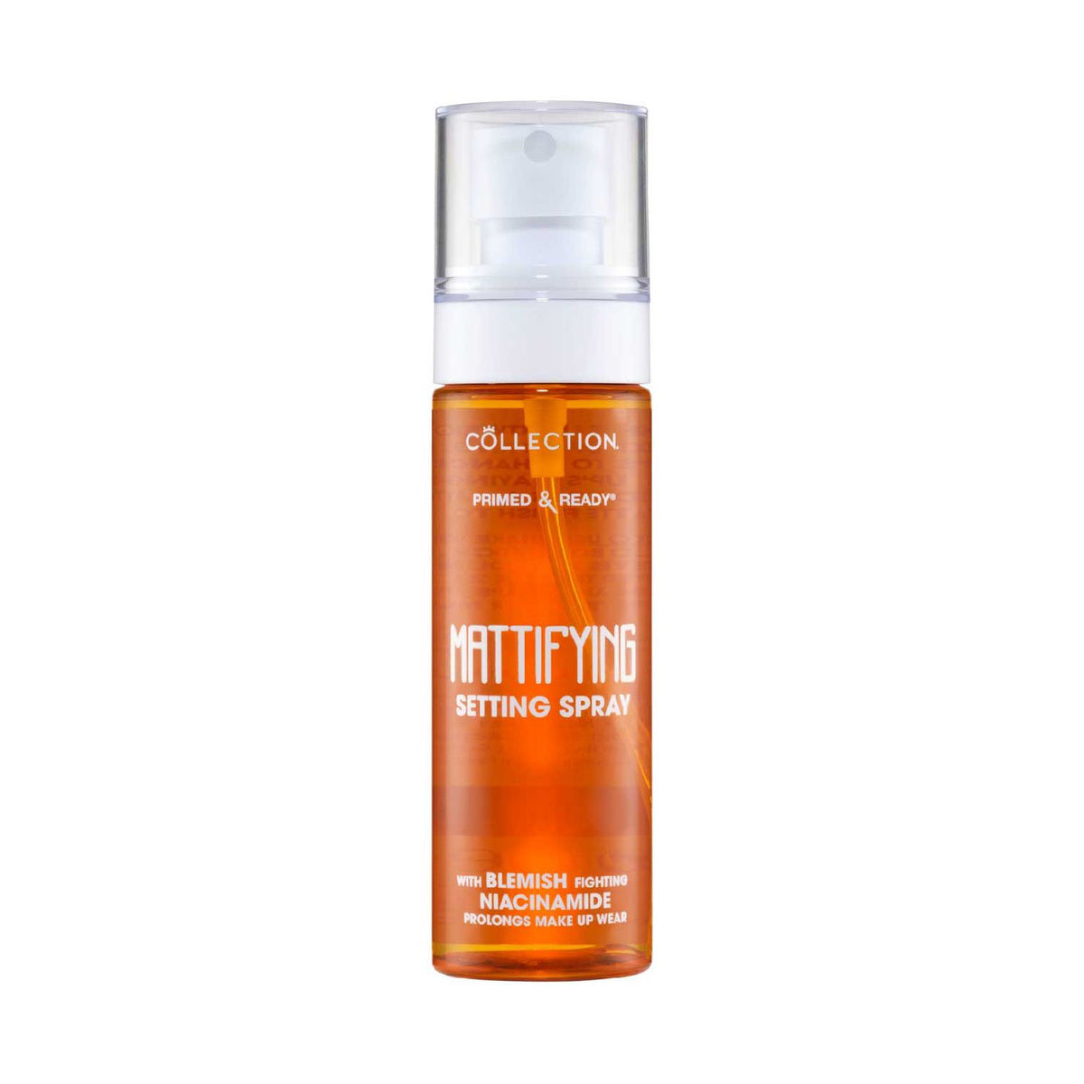 Collection Primed & Ready Mattifying Setting Spray Makeup Finisher - British product