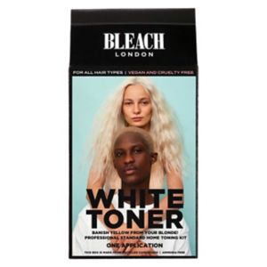 Bleach London White Toner Blonde hair treatment - British product