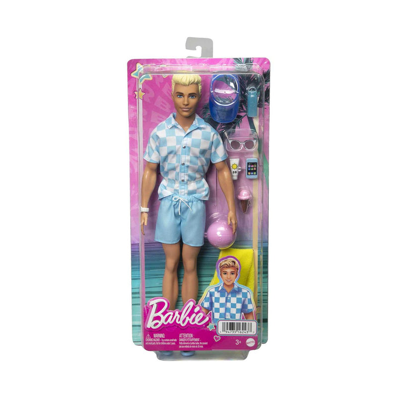 Barbie Deluxe Ken Doll Beach Edition - British product