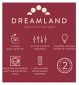 Dreamland Warming Throw Mustard 160x120cm - British product