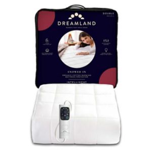 Dreamland Snowed In Warming Mattress Protector Organic Cotton Double 190x137cm