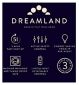Dreamland Cosy Dreamer mattress warmer cotton single 150x80cm - British product