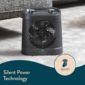 Dreamland Silent Power Comfort portable heater 30x25cm - British product