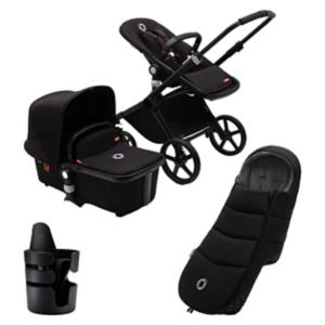 Bugaboo Fox Cub pushchair bundle black - British product