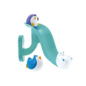 Nuby Penguin Splash N Slide Bath Toy set, imported from the UK