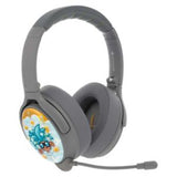 BuddyPhones Cosmo + wireless kids headphones grey - British product