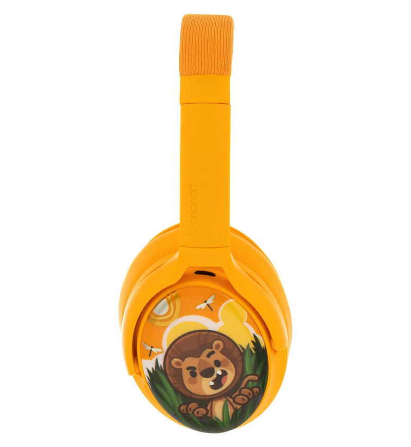 BuddyPhones wireless headphones sun yellow - British product