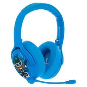 BuddyPhones Cosmos+ Cool Blue wireless headphones -- British product