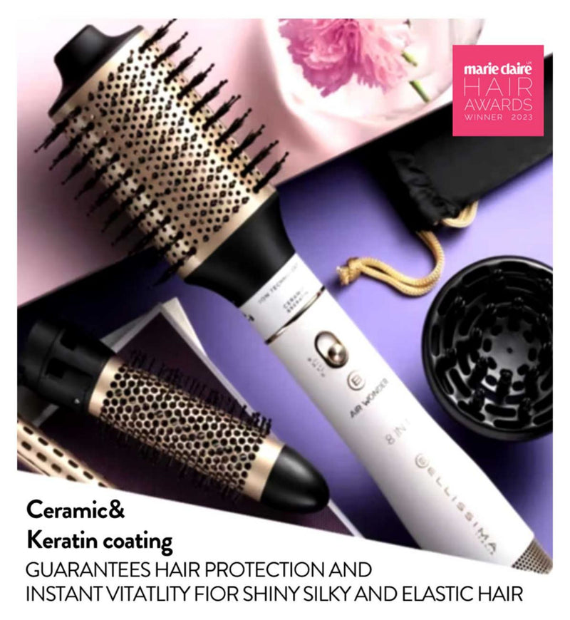 Bellissima 8 in 1 Air Wonder Hot Air Styler - British product