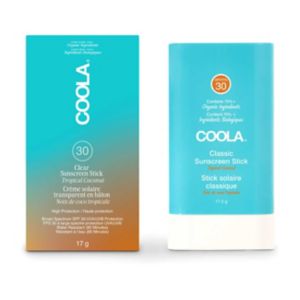 COOLA Clear Sunscreen Stick Tropical Coconut 17g - British product