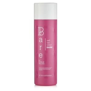 Bare By Vogue self tan lotion dark 200ml - British product