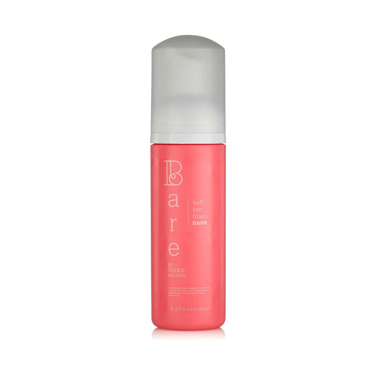 Bare By Vogue Self Tan Foam Dark 150ml - British product