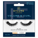 Eylure Volume and Curl No.123 false eyelashes - British product