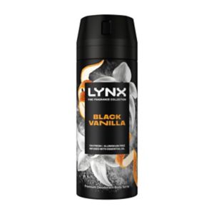 Lynx Fine Fragrance Collection Black Vanilla body spray 150ml, UK version