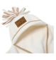 Clair de Lune baby wrap blanket cream - British product