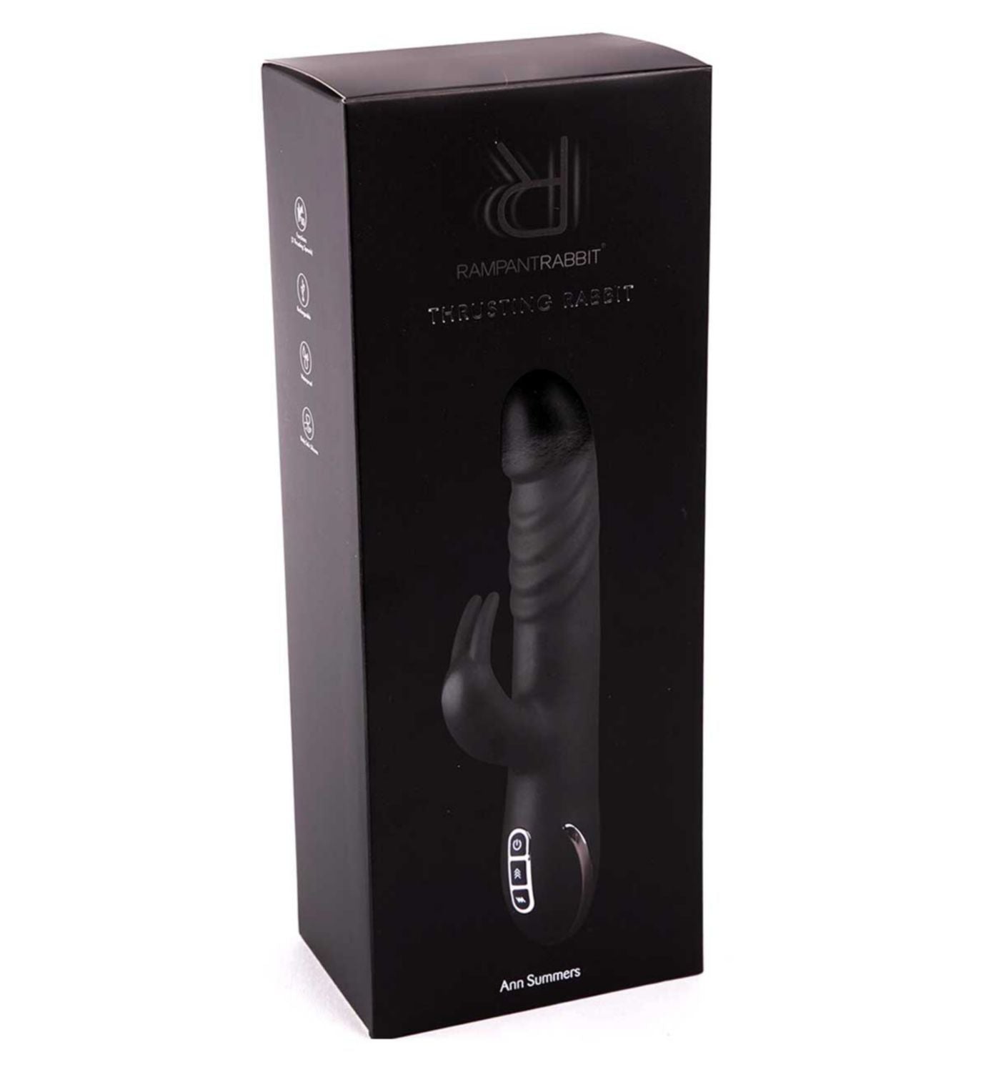 Ann Summers Thrusting Rabbit Black - British product