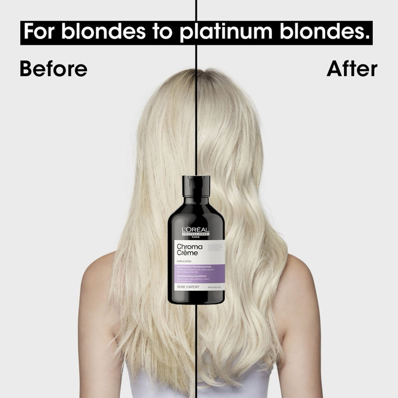 L'Oreal Professionnel Chroma Crème Purple Shampoo 300ml, UK version