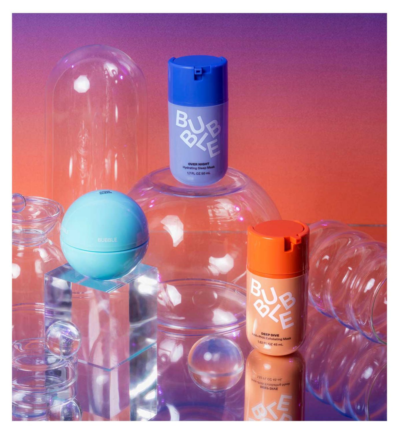Bubble Deep Dive AHA+PHA Exfoliating Mask 45ml - British product