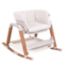 Tutti Bambini Nova Evolutionary Highchair Scandinavian Walnut Ecru, imported from the UK