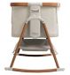 Tutti Bambini Cozee Air bedside crib Scandinavian walnut ecru, UK version