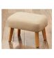 Tutti Bambini Rocking Chair Foot Stool Set Stone (British brand)