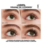 YSL Lash Clash Extreme Volume Waterproof Mascara 8.6ml (British brand)