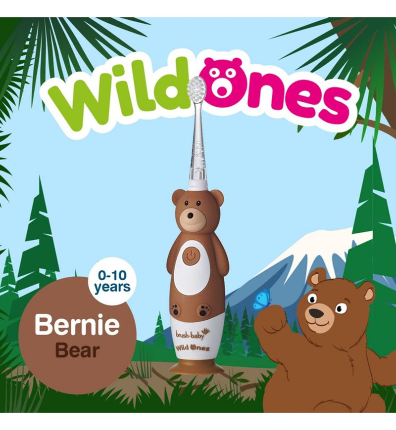 Brush Baby WildOnes Electric Toothbrush Set - British product
