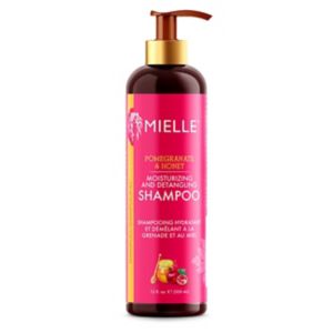Mielle Pomegranate & Honey Shampoo, imported from the UK