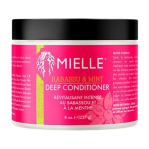 Mielle Babassu & Mint Deep Conditioner, imported from the UK