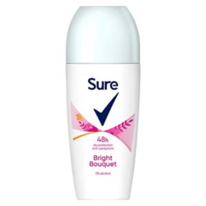 Sure Women Bright Bouquet Antiperspirant Deodorant 50ml (British brand)