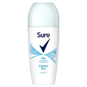 Sure Women Cotton Dry Antiperspirant Roll-On 50ml