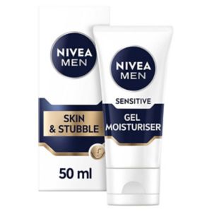 Nivea Men sensitive skin gel 50ml, imported from the UK