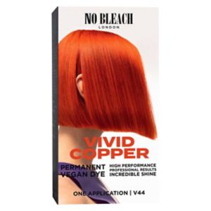 Bleach London Vivid Copper permanent hair colour kit - British product