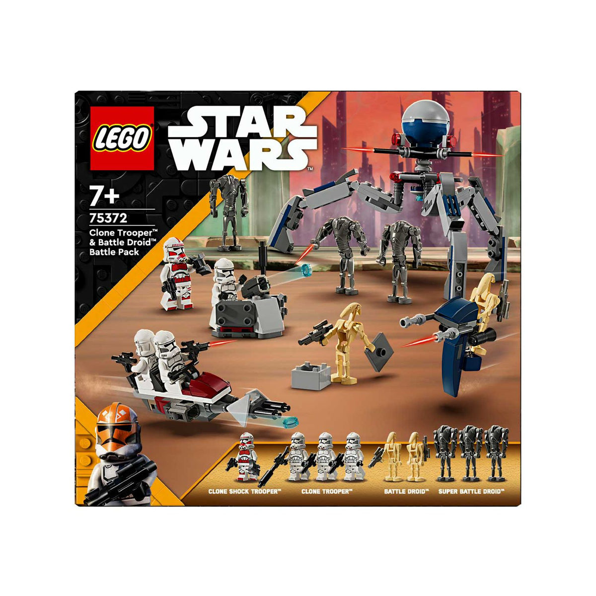LEGO Star Wars Clone Trooper and Battle Droid Set, UK version