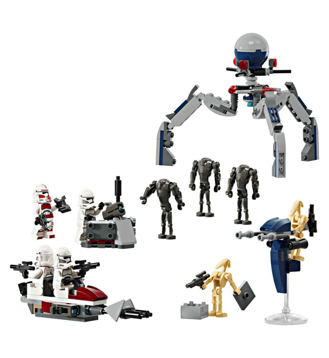 LEGO Star Wars Clone Trooper and Battle Droid Set, UK version