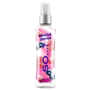 So...? candied berries body mist 100ml (British brand)