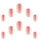 Elegant Touch French Pink 117 Press-on Nails - British product