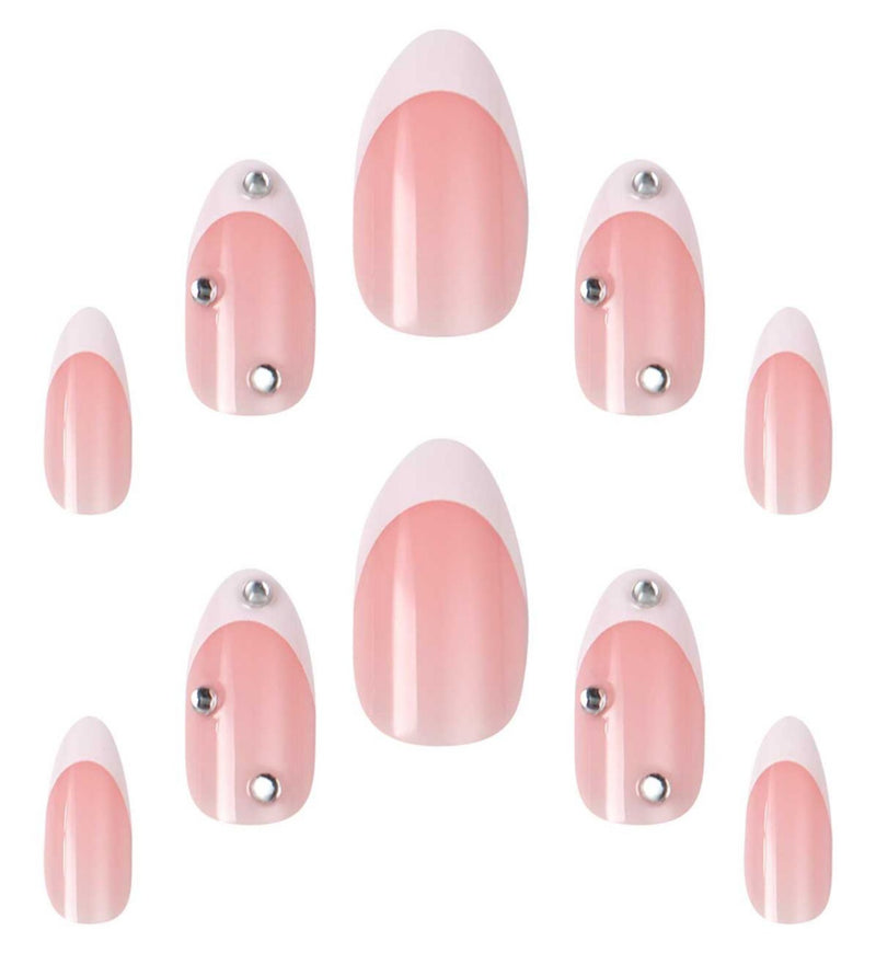 Elegant Touch French Pink 128 nail set, imported from the UK