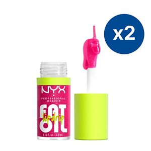 NYX Fat Oil Lip Drip Missed Call 2-Pack Lip Oil Bundle