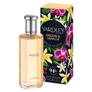 Yardley orchid and vanilla perfume 125ml (British brand)