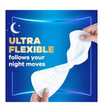 Always Infinity FlexProtect Sanitary Towels Night Extra Size 4 with Wings 9 Pads