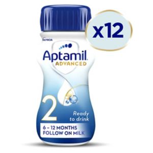 Aptamil Baby Milk Formula Advanced 2 200ml 12-pack - British product
