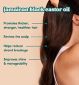 Nature Spell Jamaican Black Castor Oil with Rosemary 150ml, imported from the UK
