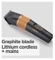 BaByliss Graphite Precision hair clipper - British product