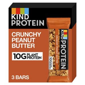 Kind protein crunch bars peanut butter 3 pack 42g, UK version