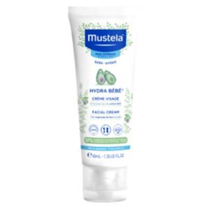Mustela Hydra Bebe Facial Cream 40ml, imported from the UK