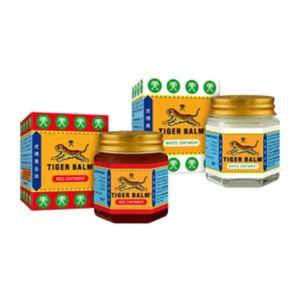 Tiger Balm Red White Ointment Bundle Muscle Pain Relief 30g + 30g