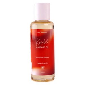 Ann Summers Kissable Massage Oil Strawberry 100ml - British product