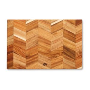 Barbary & Oak Chevron Acacia Wooden Chopping Board - British product